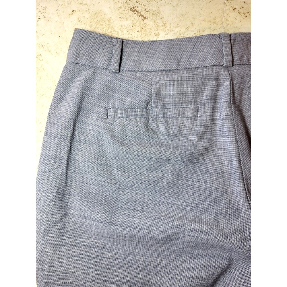Banana Republic Gray Martin Fit Wool Lined Straight Leg Trouser Petite 8 - Picture 8 of 10